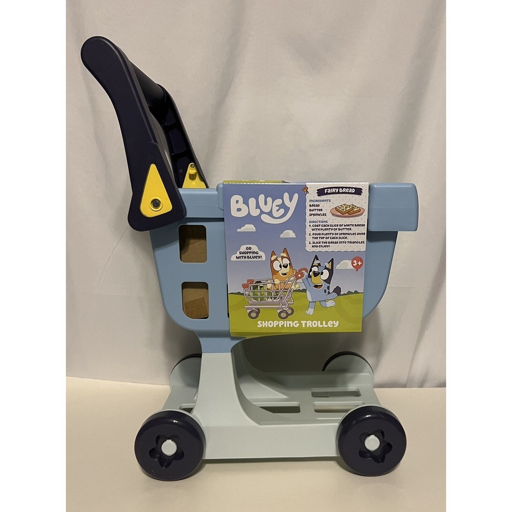 Bluey Shopping Trolley Cart NEW 2024